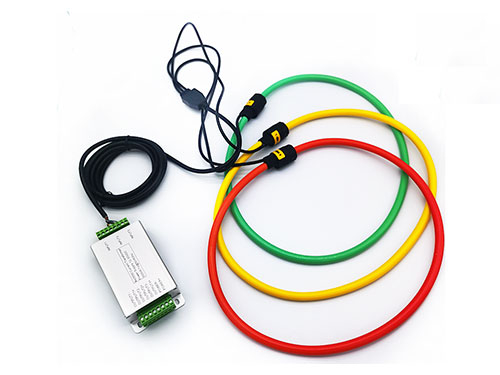 1200A/333mv 1m wire lead, 150mm window size. Three phase rogowski coil with red, green , yellow colors 