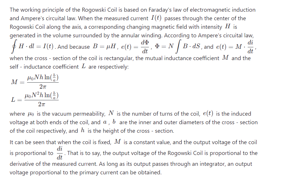 rogowski coils