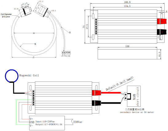 Rsxxxx--Rogowski-coil-transducer