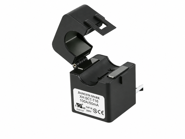 XH-SCT-T16 100A/50mA split-core current transformer with 16mm aperture