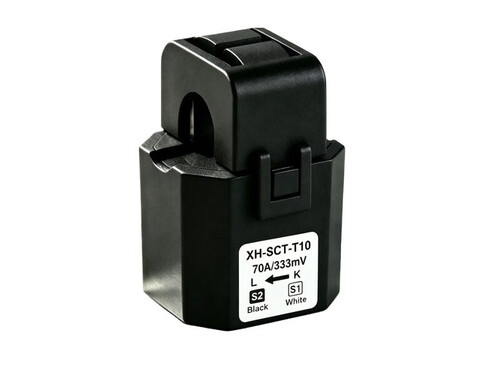 XH-SCT-T10 70A/333mV split core current transformer with 10.2mm opening for energy monitoring
